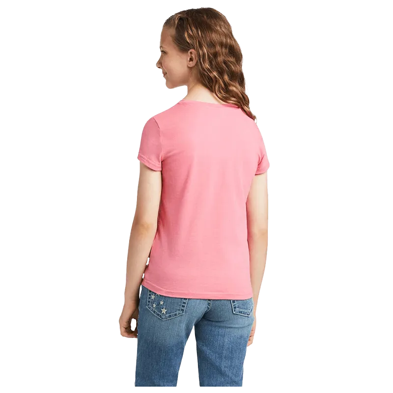 Ariat Girl's Real Border Graphic Confetti T-Shirt