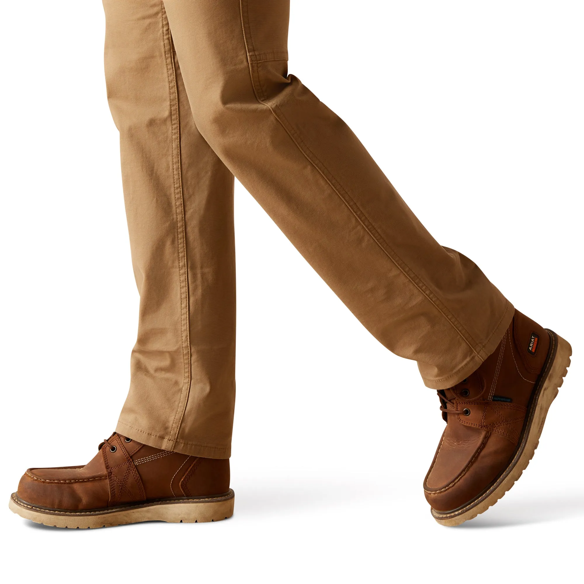Ariat Ladies Rebar Made Tough™ Straight Leg Khaki Work Pants 10050622