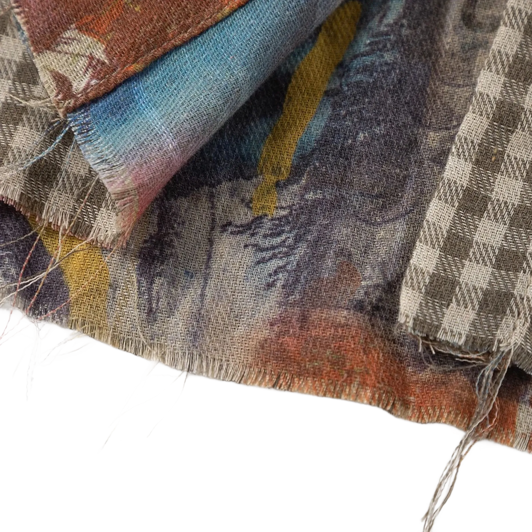 'Canvas' Reversible Woven Cotton Button Up