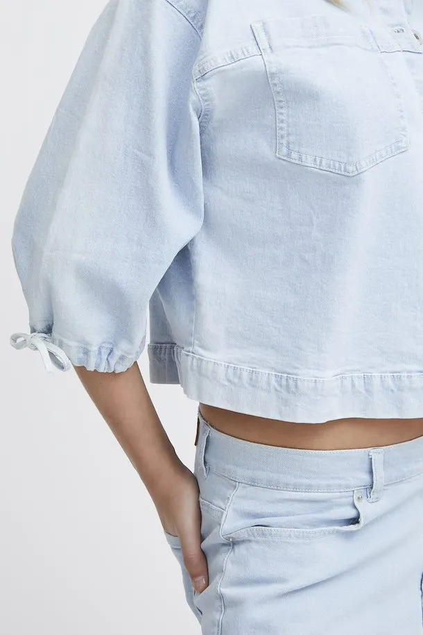 Carley Denim Jacket (Light Blue Wash)