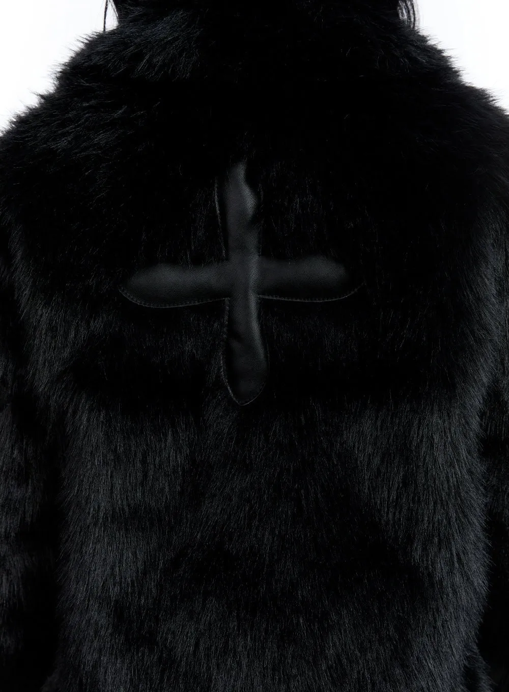 Chic Zip-Up Faux Fur Jacket CD416