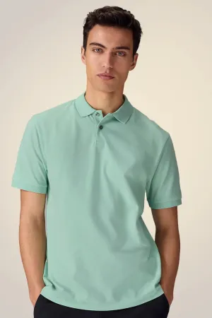 Classic Polo in Teal