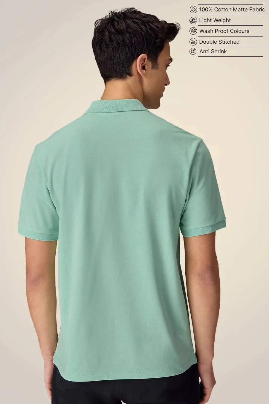 Classic Polo in Teal