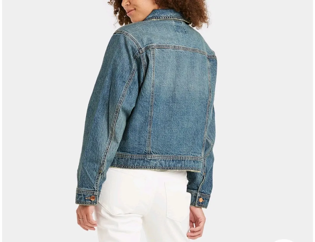 Corgi Rhinestone Denim Jacket