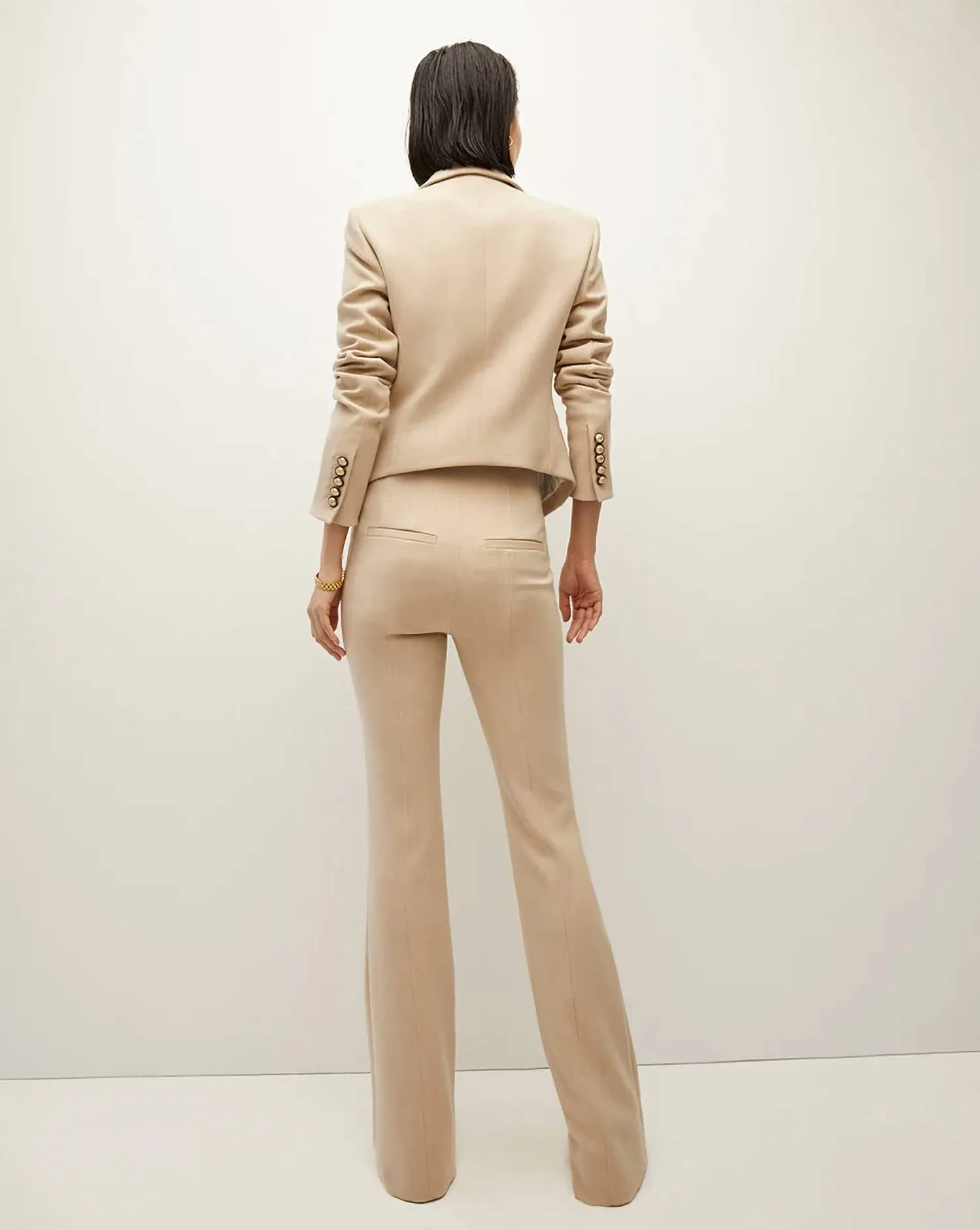 Diego Dickey Jacket In Heathered Sand
