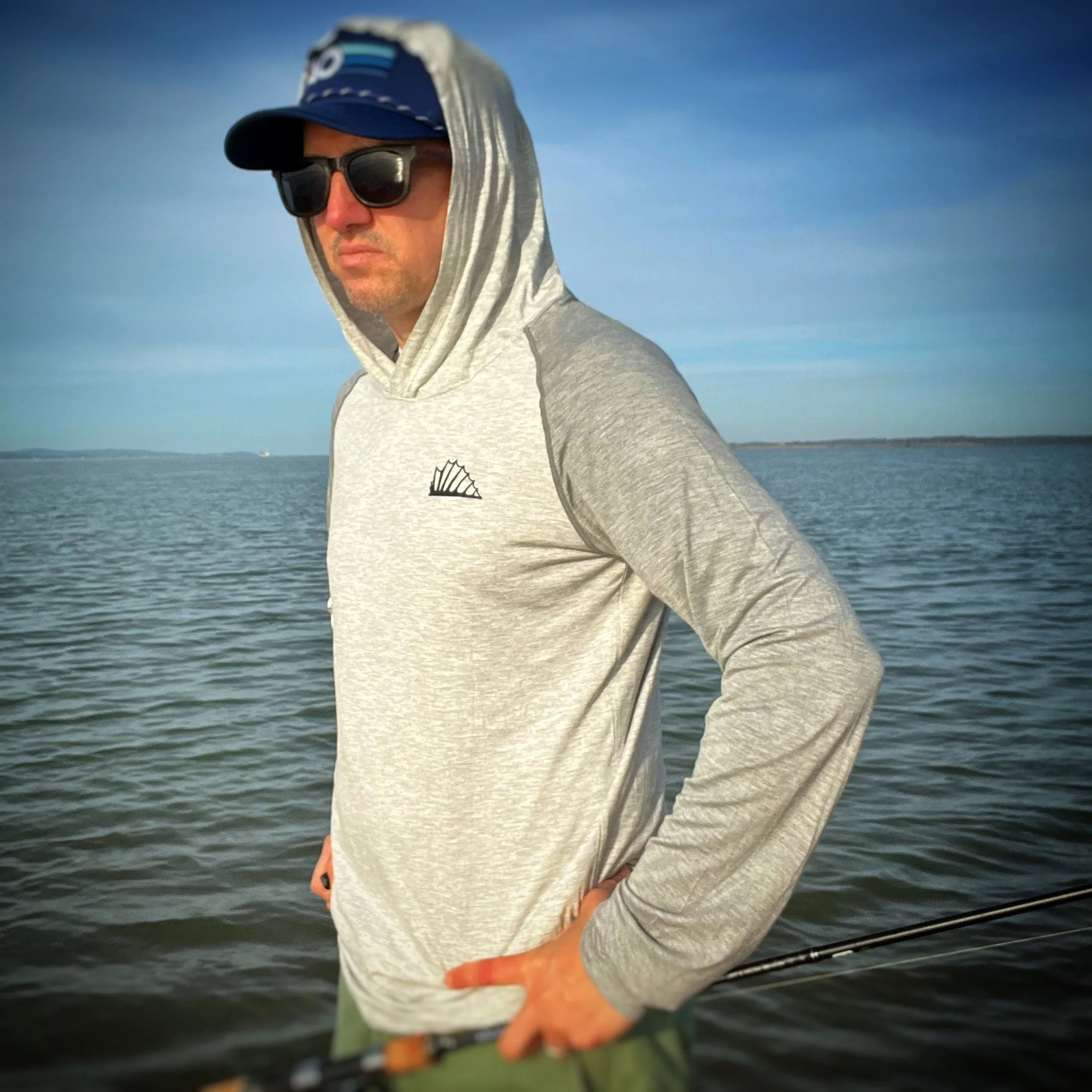 'Fin Up' Bamboo Sun Hoodie - UPF 50