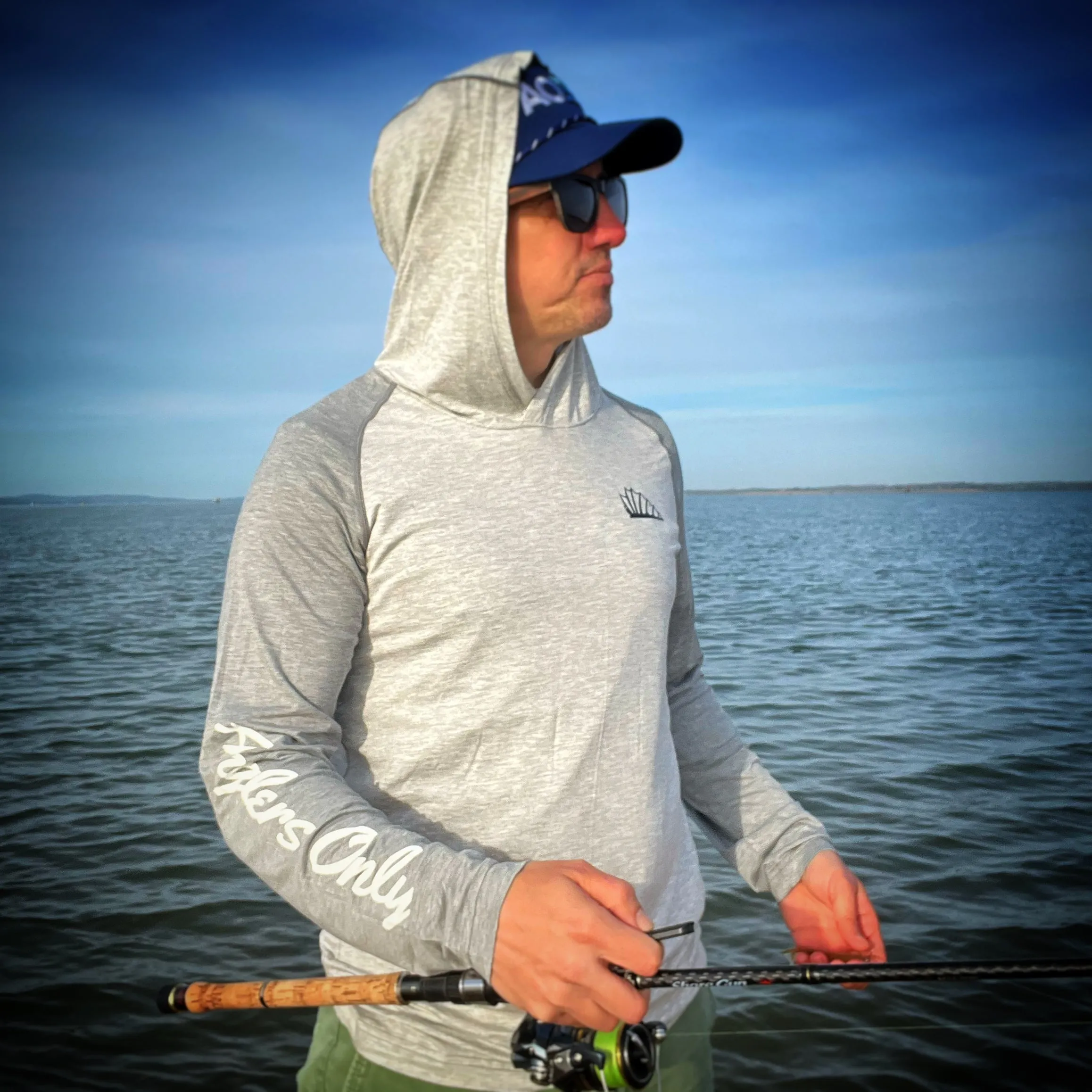 'Fin Up' Bamboo Sun Hoodie - UPF 50