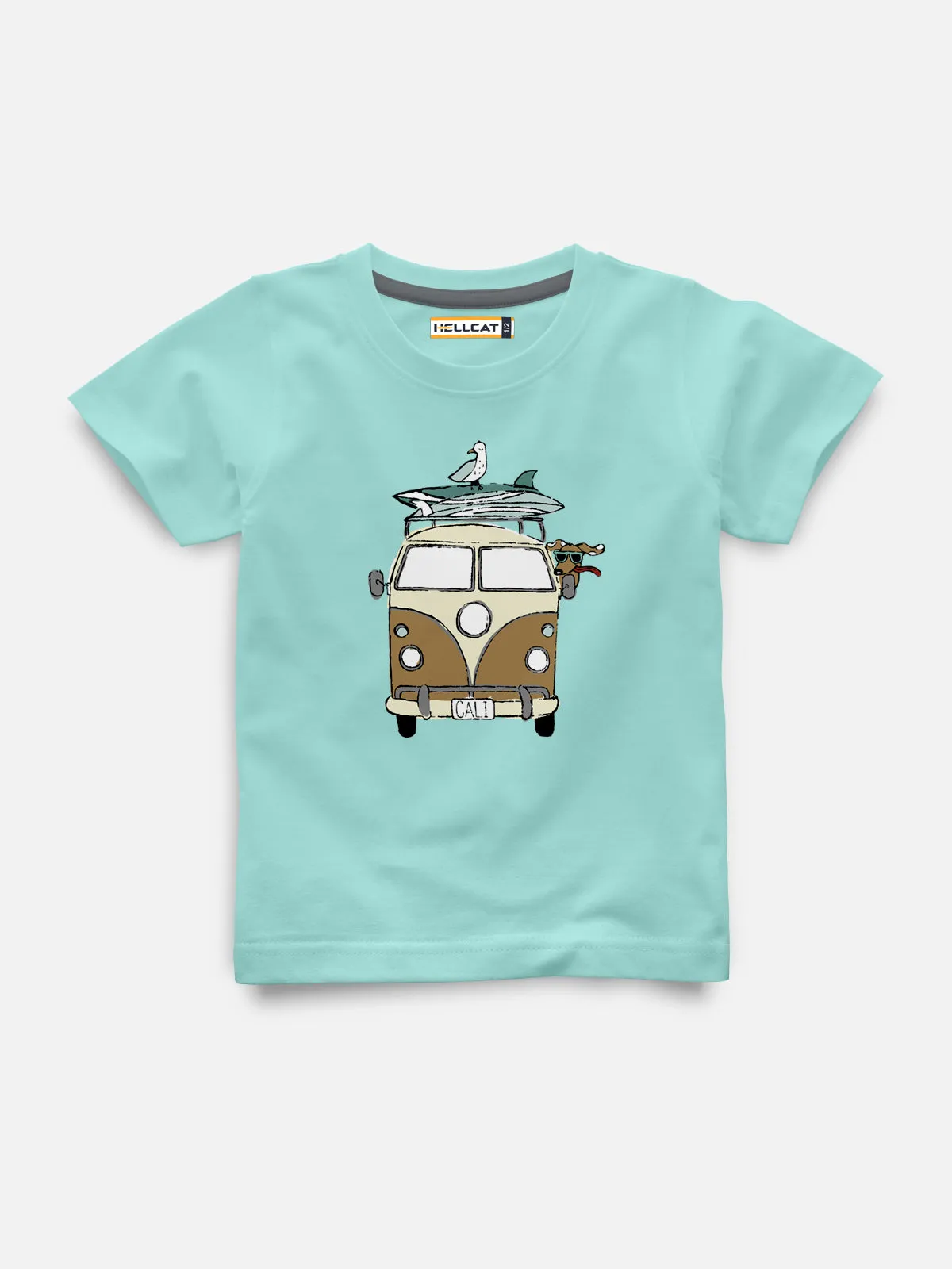 Half Sleeve Printed Tshirt with Comfy Solid Shorts for Infants & Boys - Pack of 2 (1 T-shirt & 1 short)