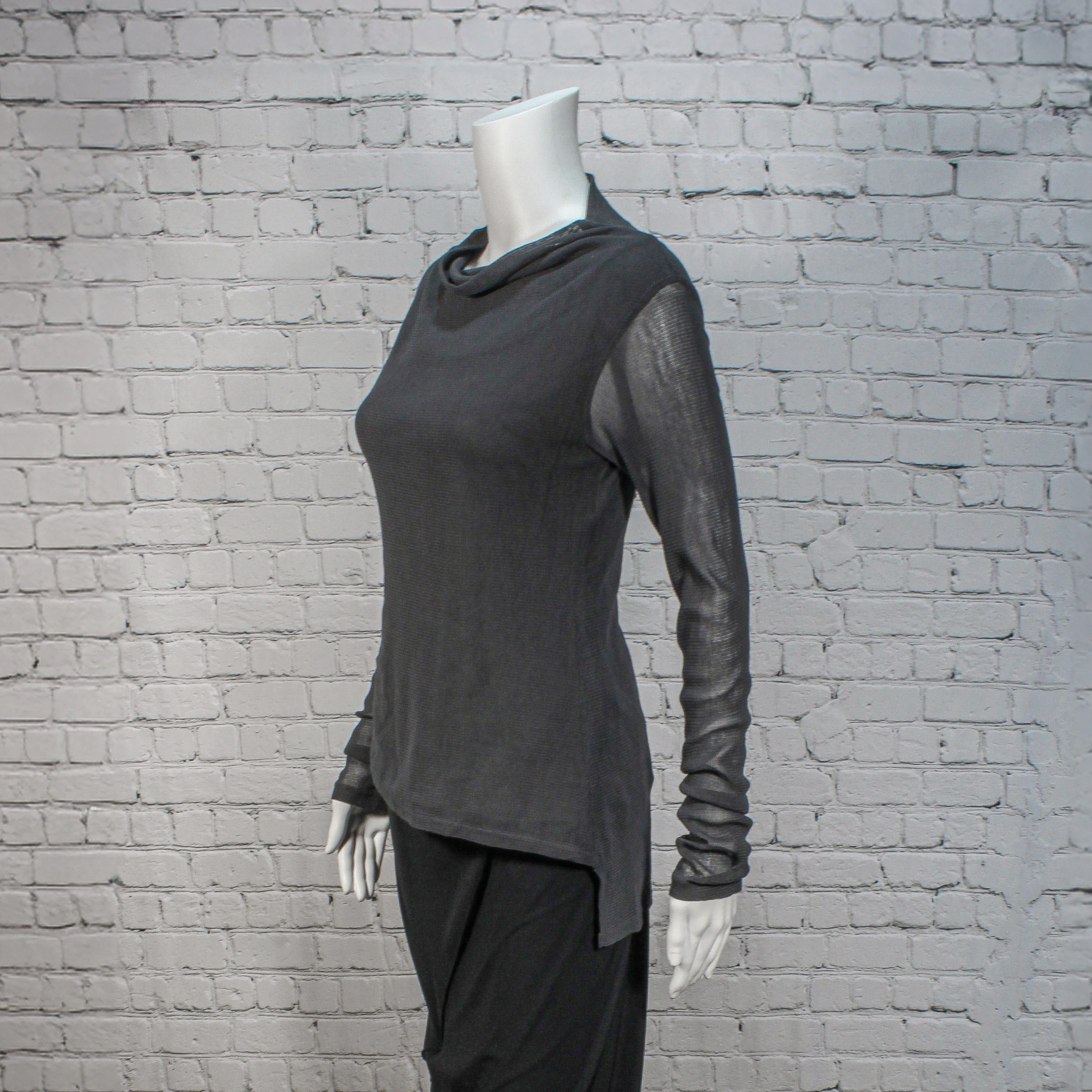 NEW! Hoodoo Top in Truffle Cotton Mesh by Porto