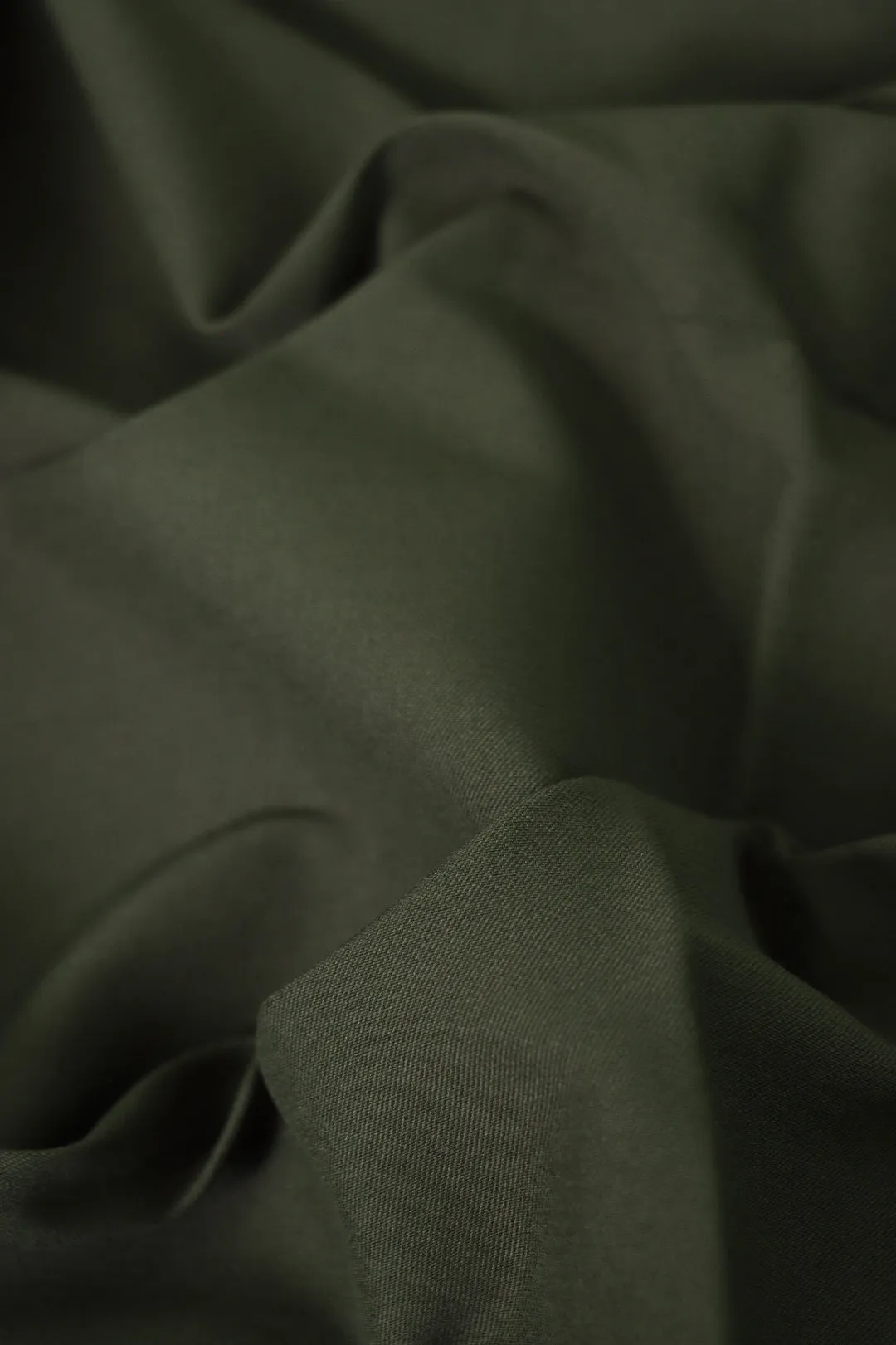 Olive Stretch Twill