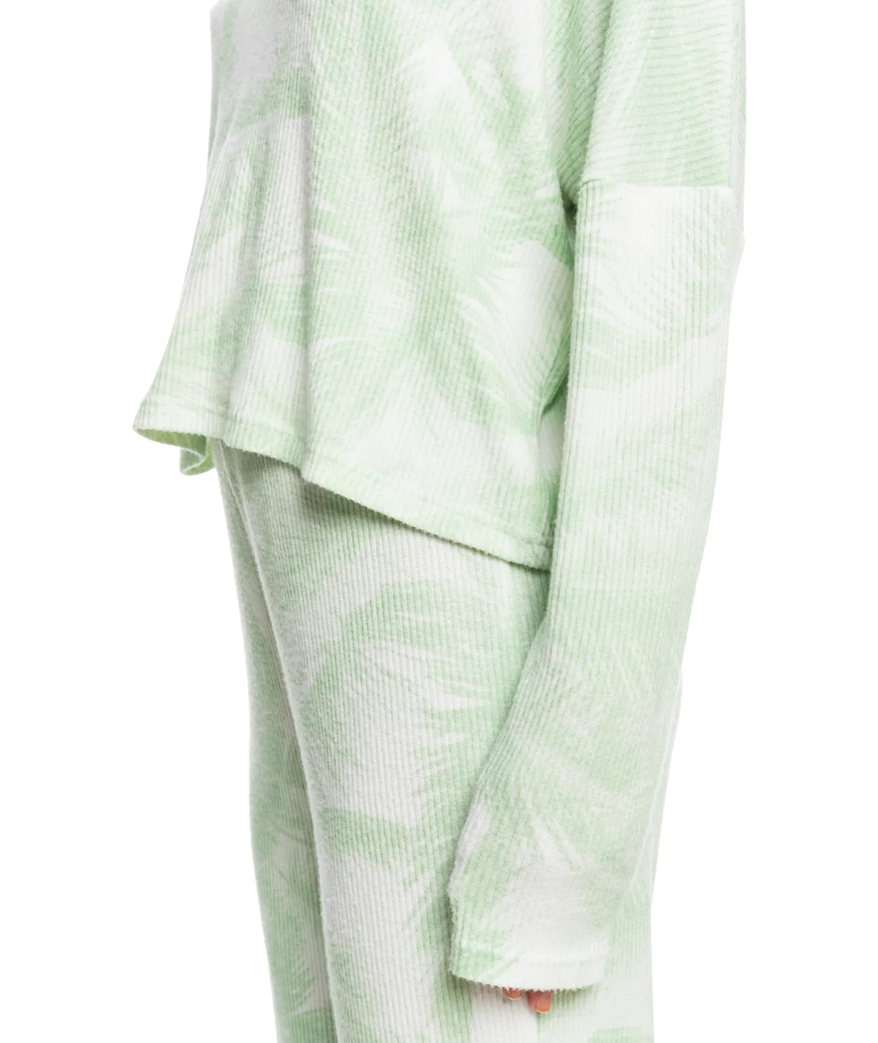 Roxy Endless Daze Hooded L/S Shirt-Sprucetone