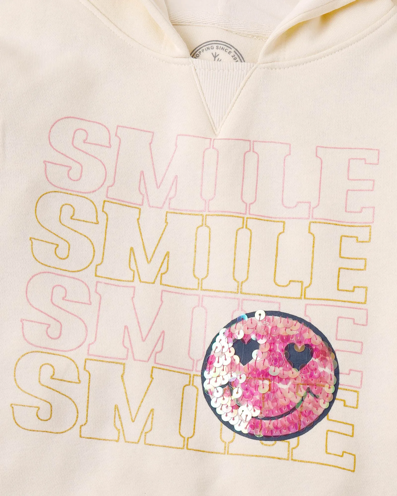 Smile Hoodie Sweat Dress