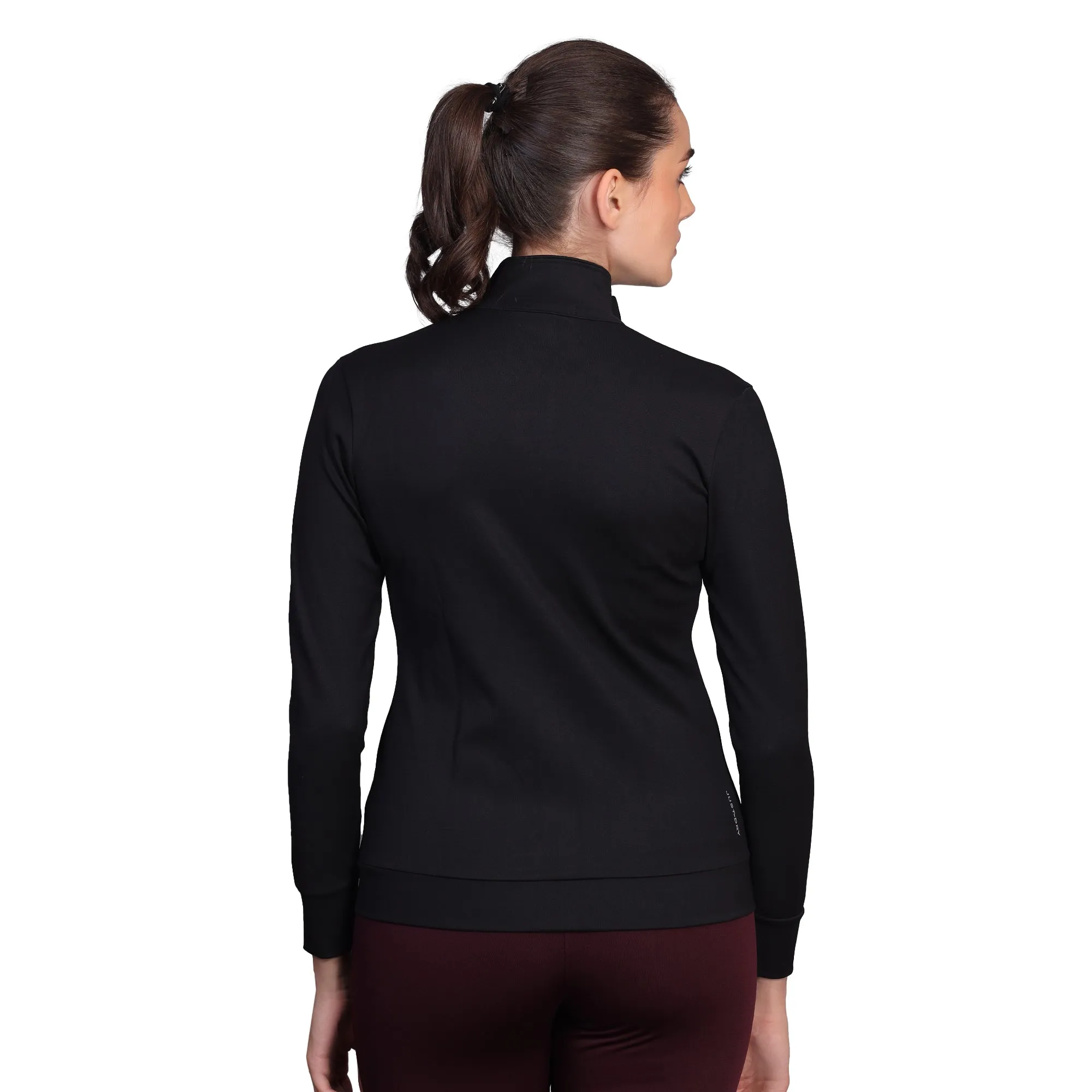 SOFT TOUCH ZIP UP ATHLEISURE JACKET