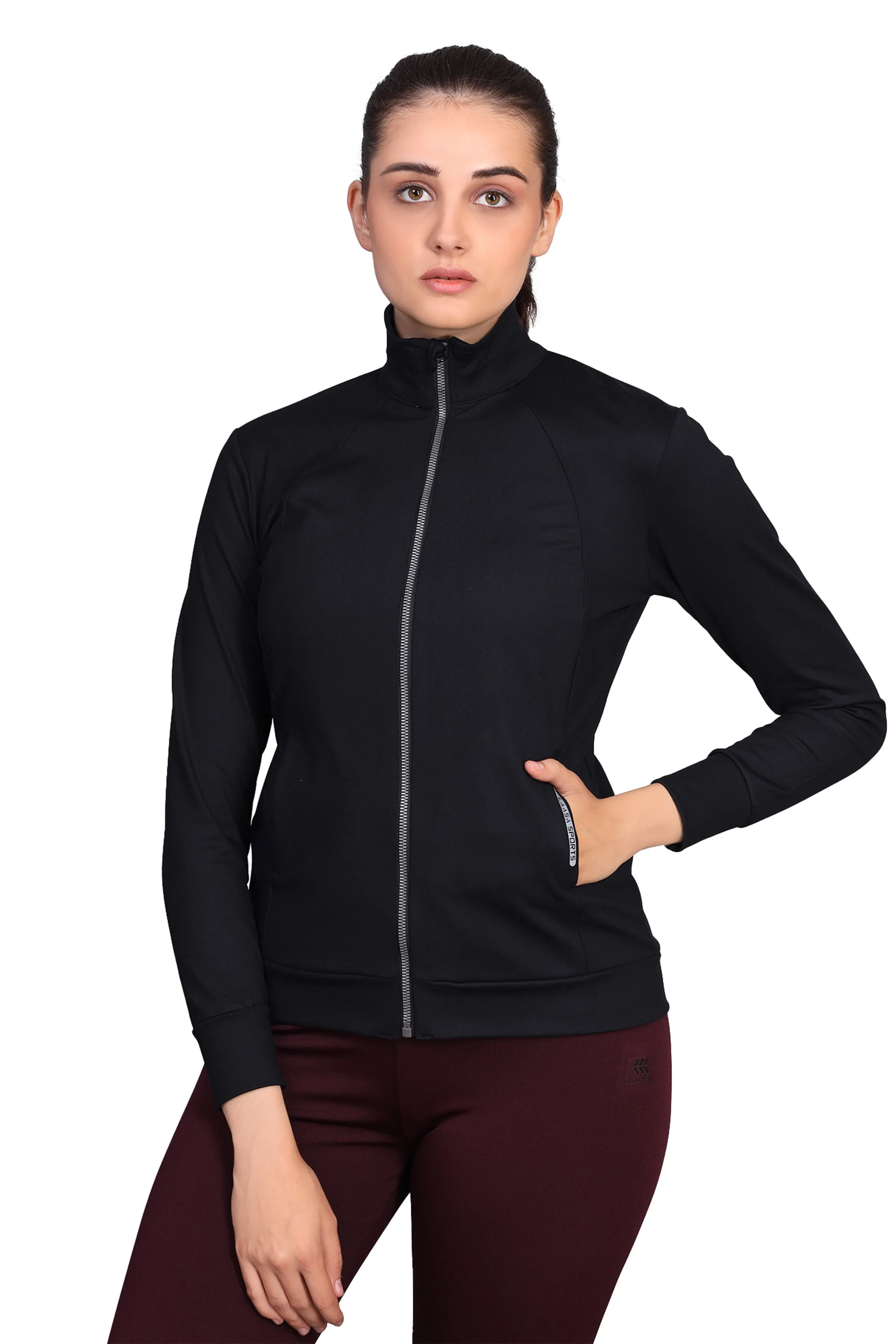 SOFT TOUCH ZIP UP ATHLEISURE JACKET