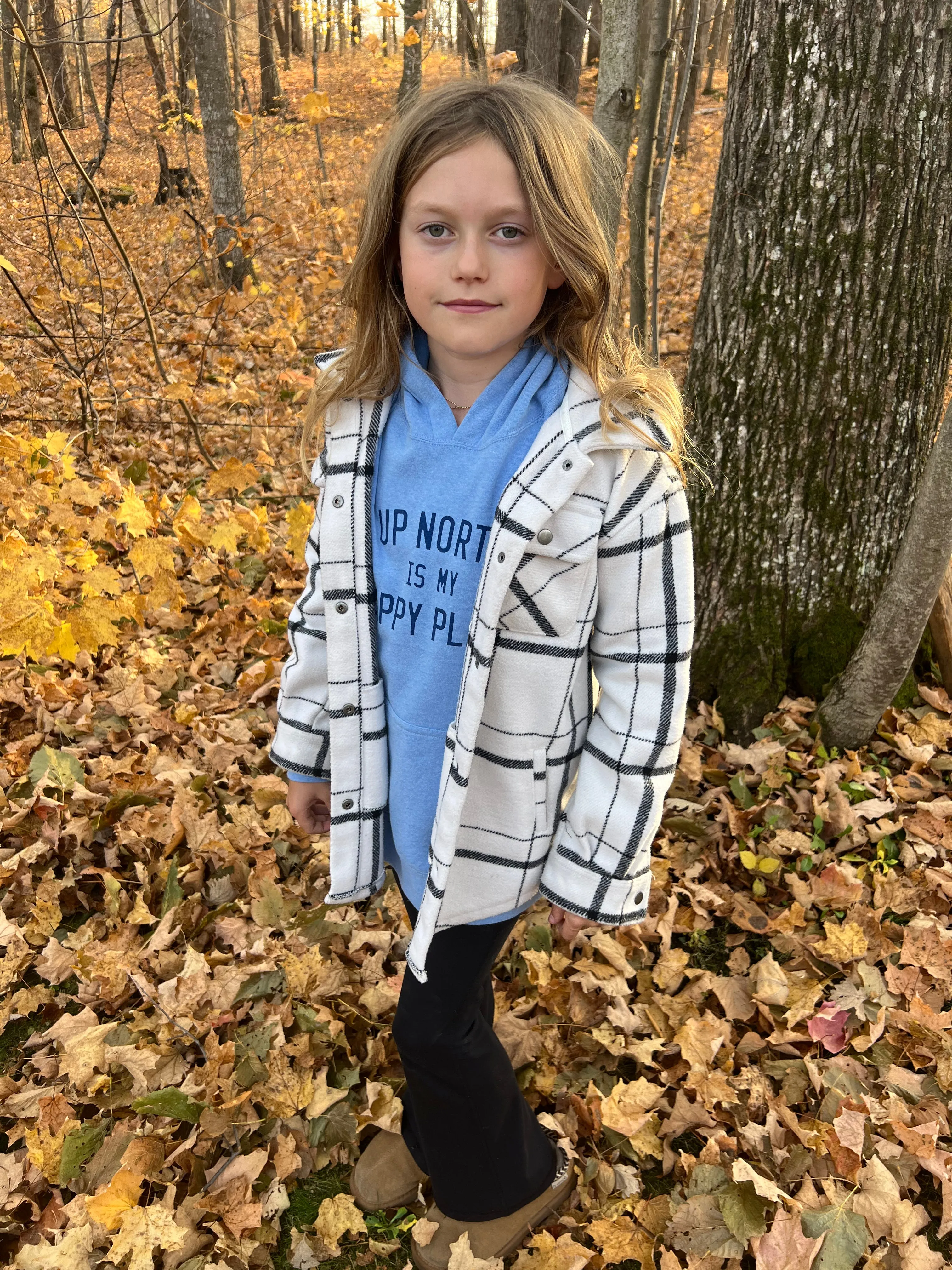 Up North Is My Happy Place Youth Hoodie