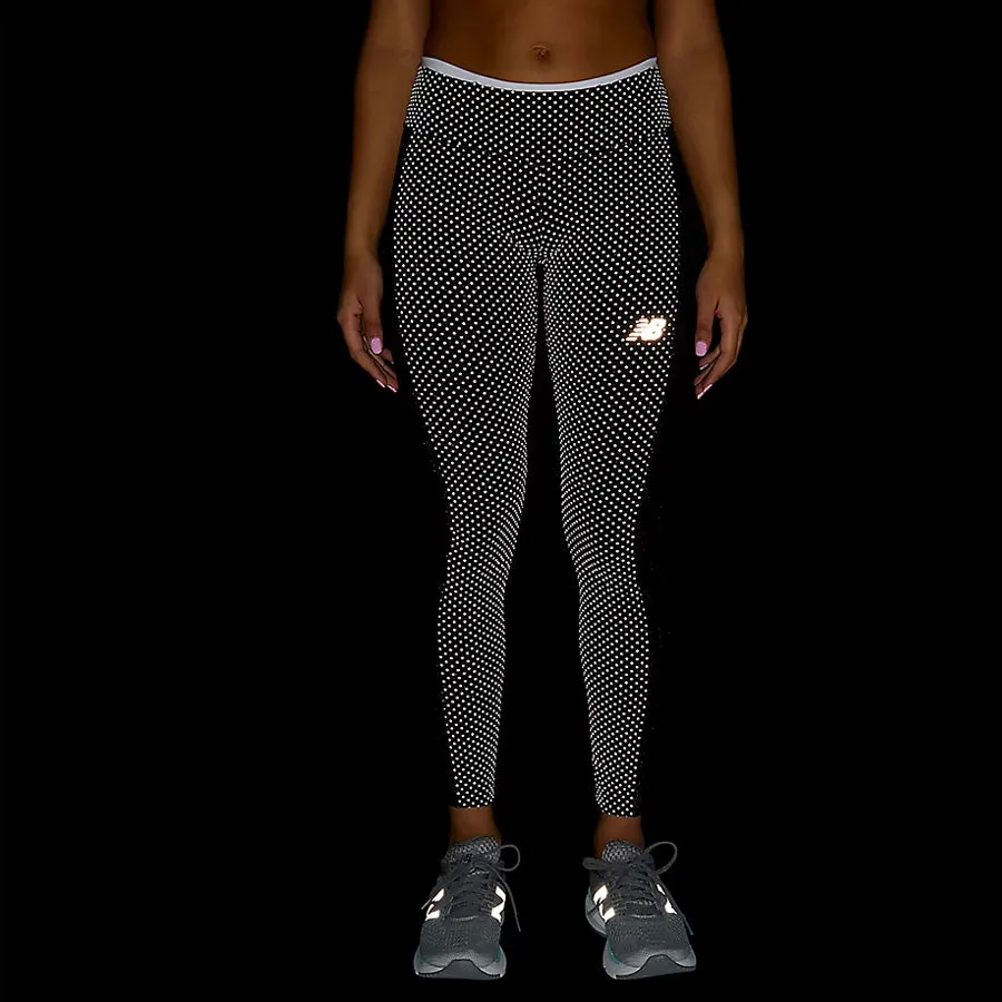 Women's Reflective Print Accelerate Tight