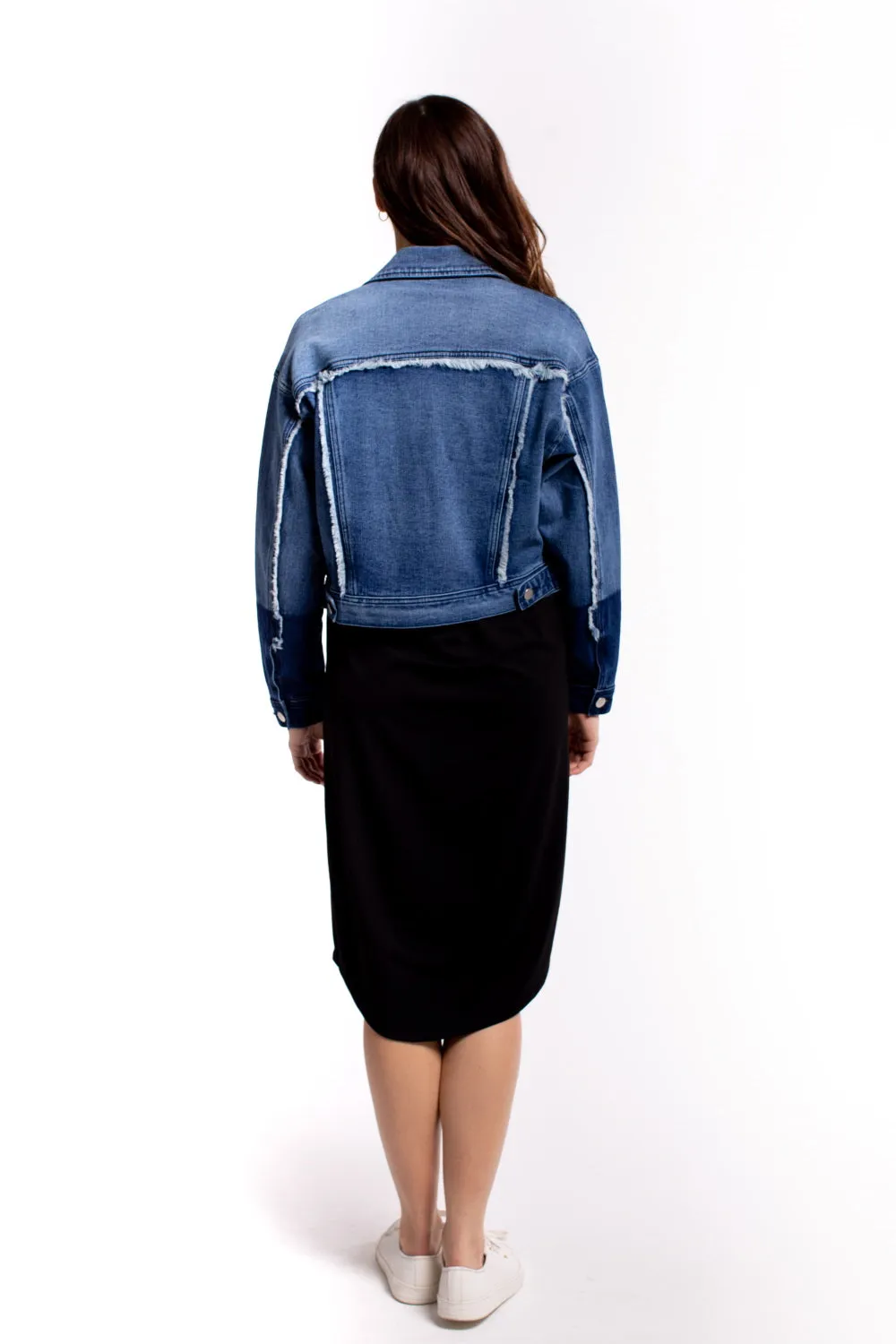 Zafina Mercer Jacket - Denim
