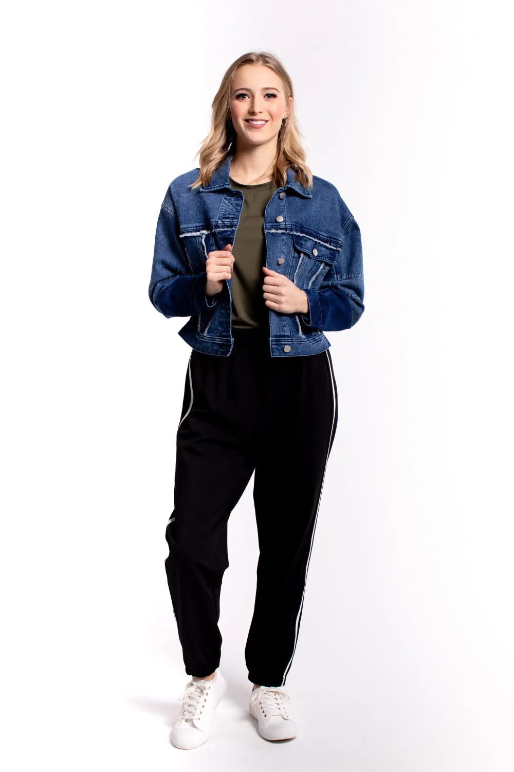 Zafina Mercer Jacket - Denim