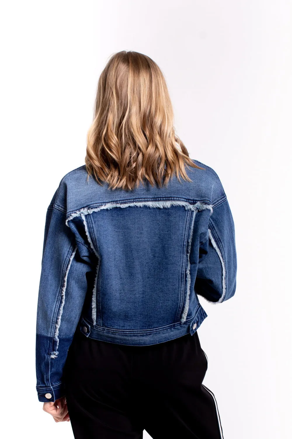 Zafina Mercer Jacket - Denim
