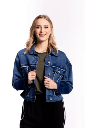 Zafina Mercer Jacket - Denim