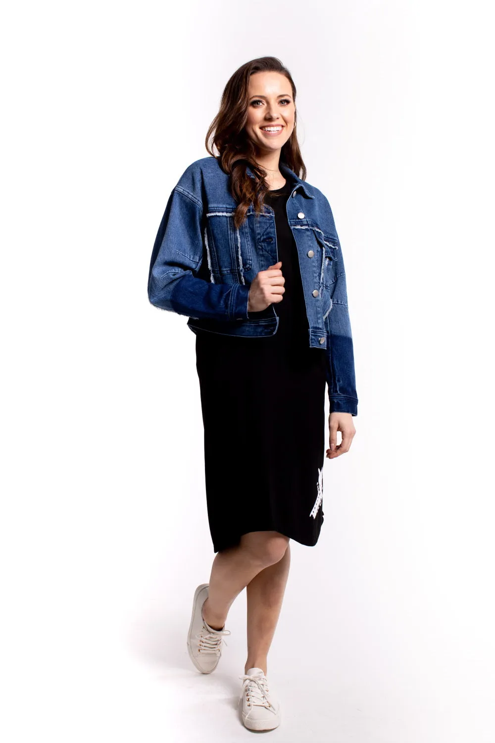 Zafina Mercer Jacket - Denim